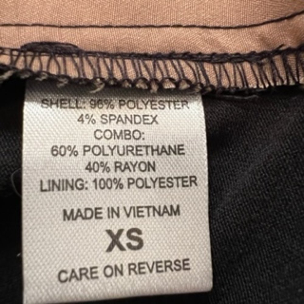 New York & Company Stretch Women's Top Shirt XS Black - Picture 11 of 15